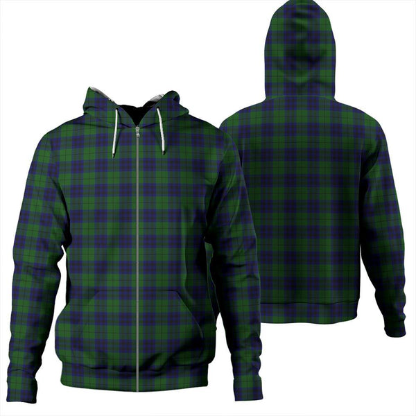 Keith Modern Tartan Classic Zipper Hoodie