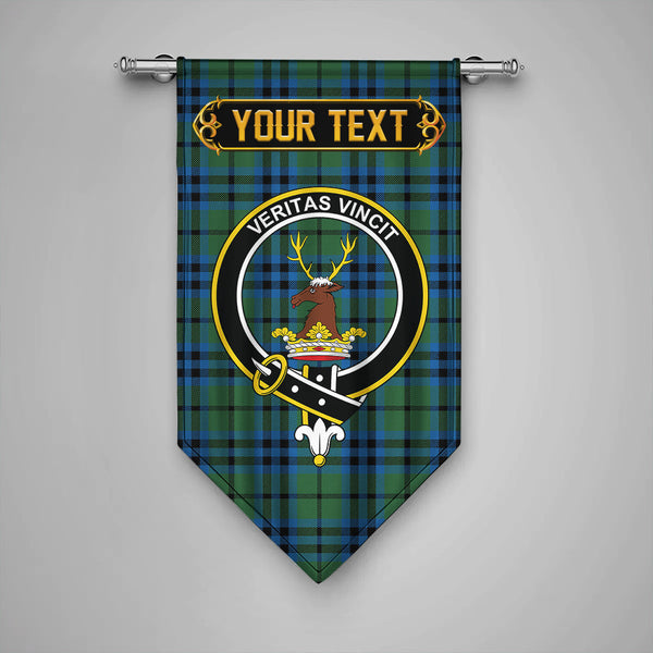 Keith (Austin) Ancient Clan Badge Tartan Gonfalon Personalize