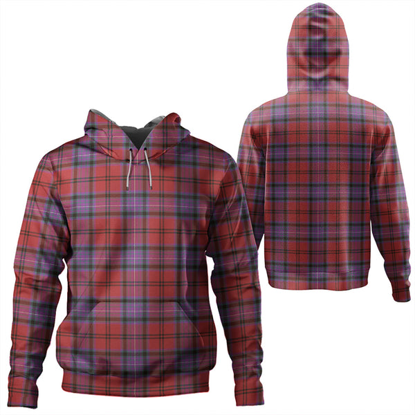 Kelly of Sleat Red Weathered Tartan Classic Hoodie