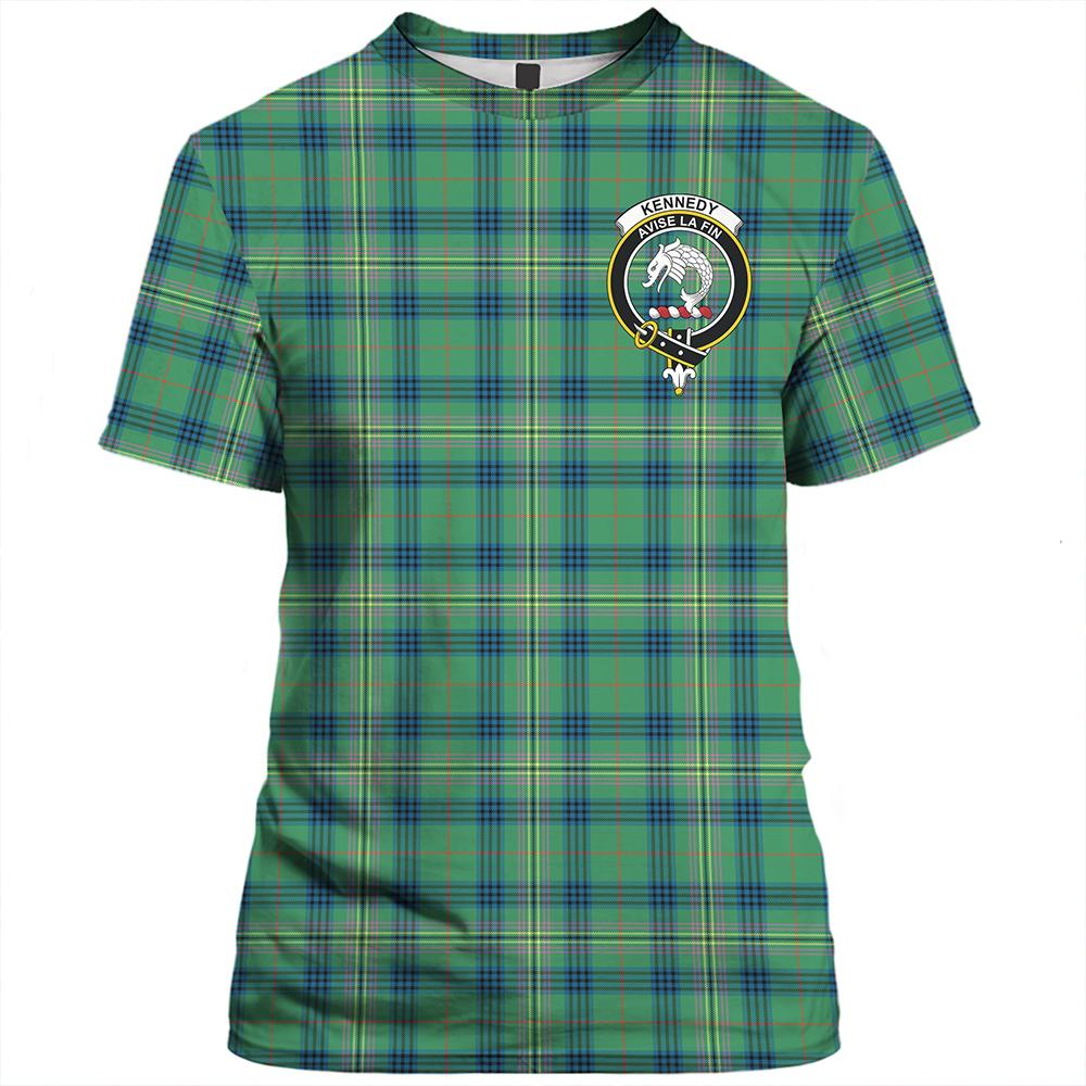 Kennedy Ancient Tartan Classic Crest T-Shirt