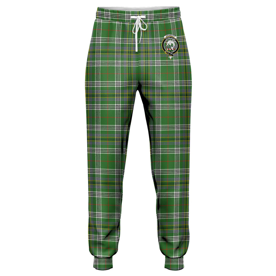 Kennedy Ancient Clan Badge Tartan Jogger Pants