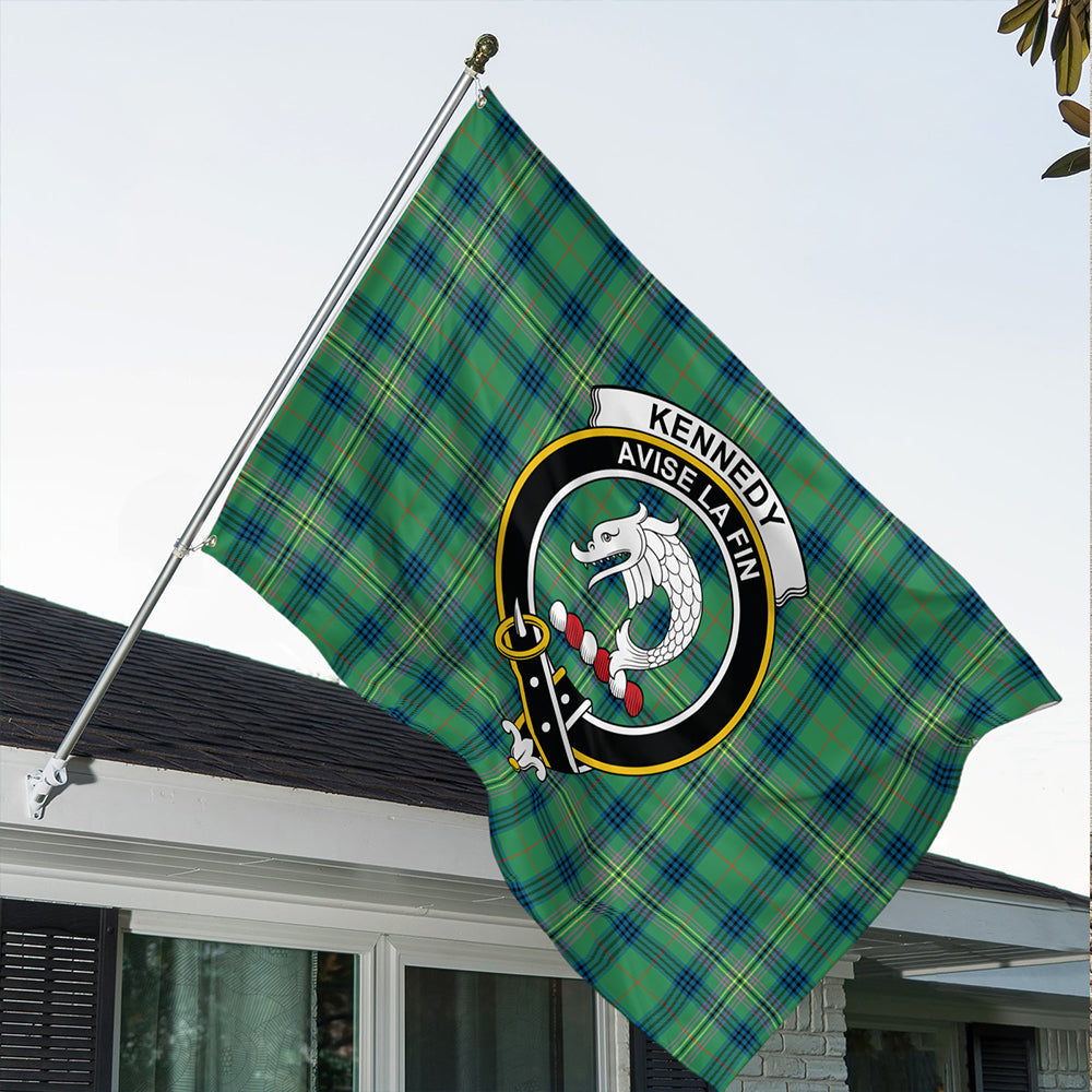 Kennedy Ancient Classic Crest House Flag