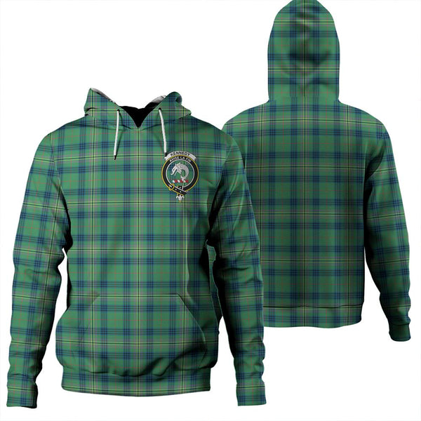 Kennedy Ancient Tartan Classic Crest Hoodie