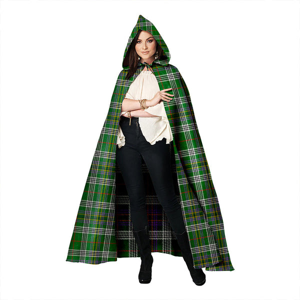 Kennedy Ancient Clan Badge Tartan Hooded Cloak