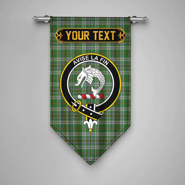 Kennedy Ancient Clan Badge Tartan Gonfalon Personalize