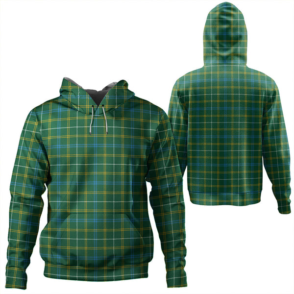 Kennedy Irish Modern Tartan Classic Hoodie