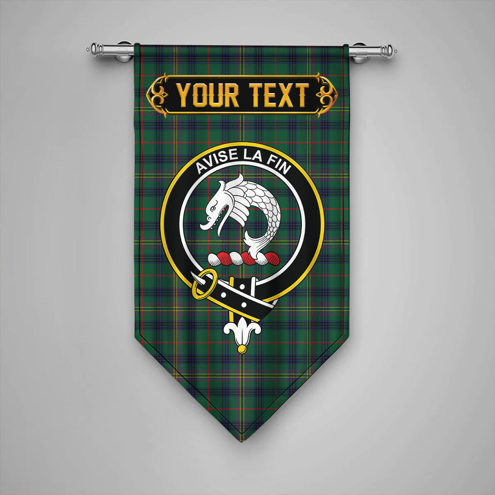 Kennedy Modern Clan Badge Tartan Gonfalon Personalize