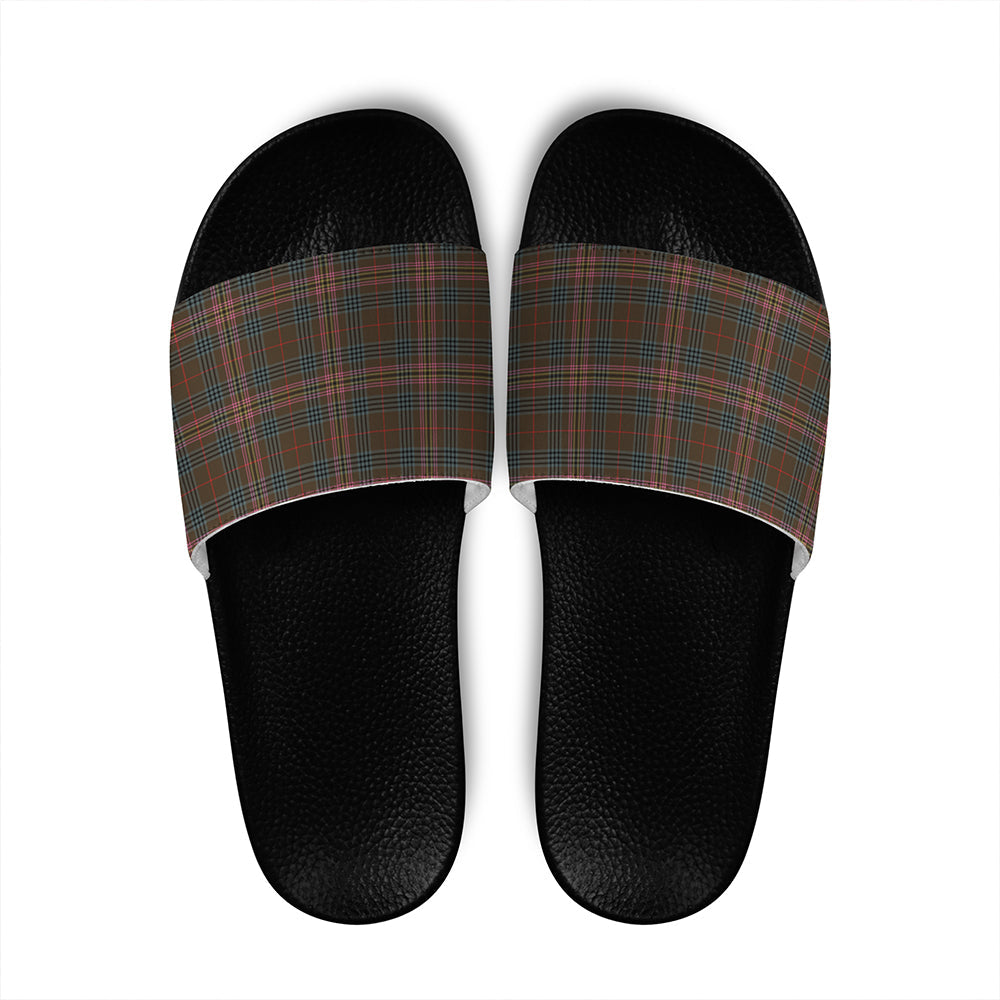 Kennedy Weathered Tartan Classic Slide Sandals