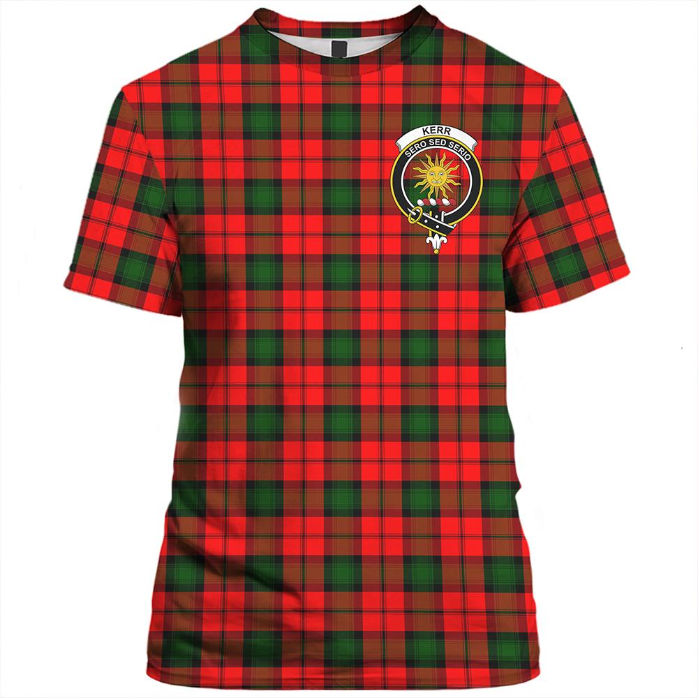 Kerr Modern Tartan Classic Crest T-Shirt