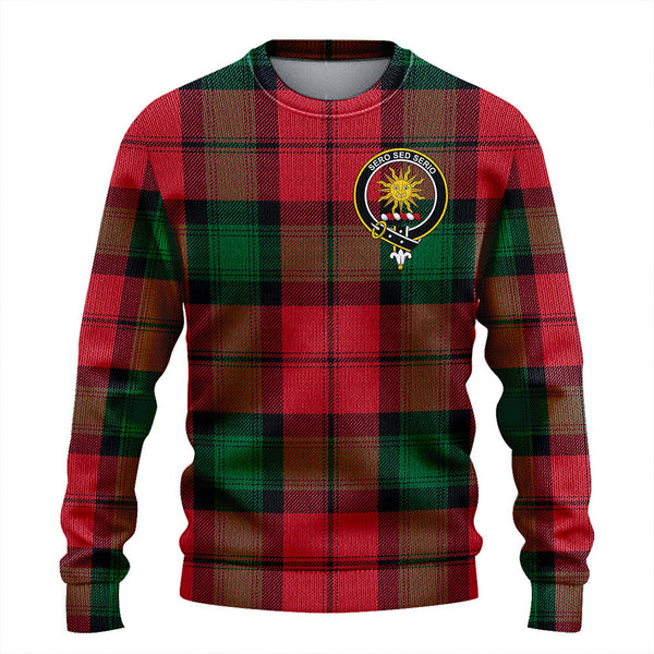 Kerr Ancient Clan Badge Tartan Knitted Sweater