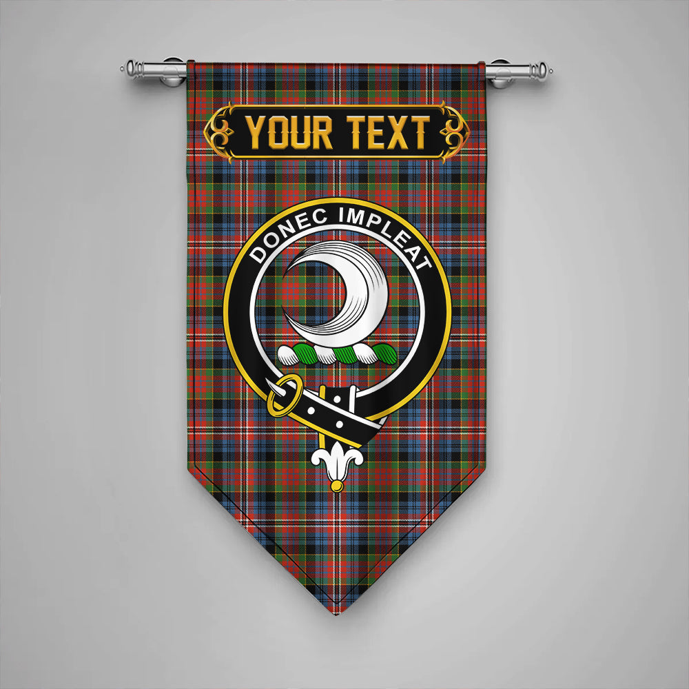 Kidd Ancient Clan Badge Tartan Gonfalon Personalize