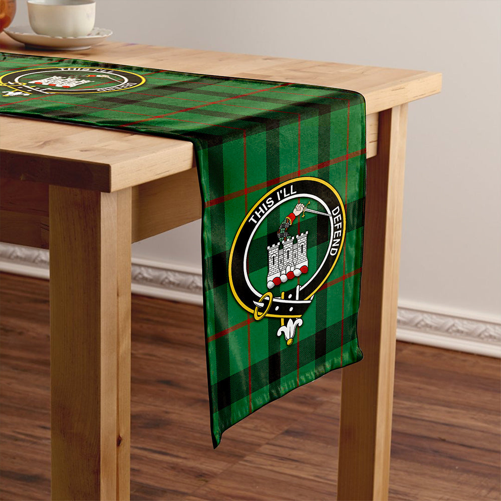 Kincaid Ancient Clan Badge Tartan Table Runner