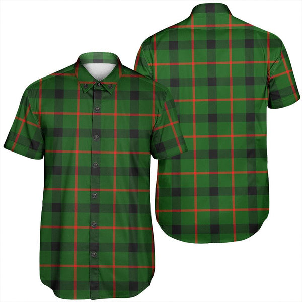 Kincaid Modern Tartan Classic Short Sleeve Shirt