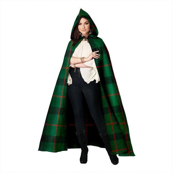 Kincaid Modern Clan Badge Tartan Hooded Cloak