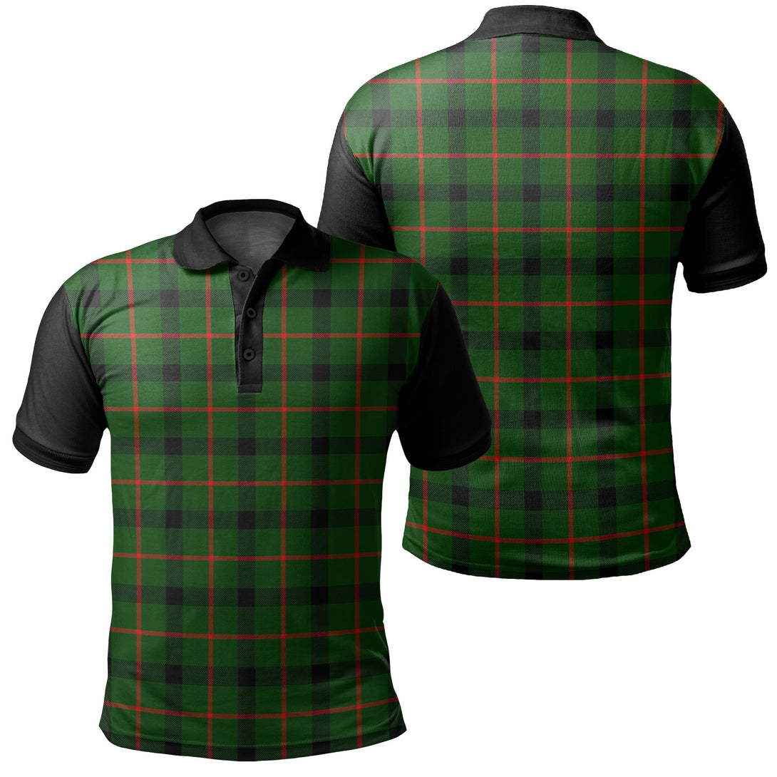 Kincaid Modern Tartan Classic Polo Shirt Black Neck 1 Style