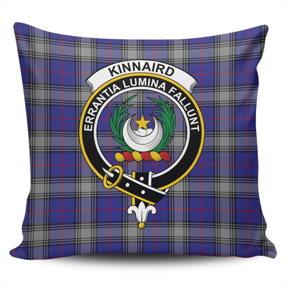 Kinnaird Tartan Classic Crest Pillow Cover