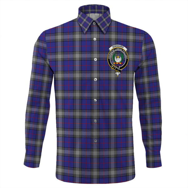 Kinnaird Tartan Classic Crest Long Sleeve Button Shirt