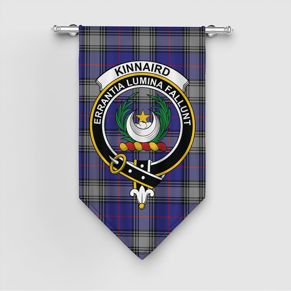 Kinnaird Tartan Classic Crest Gonfalon