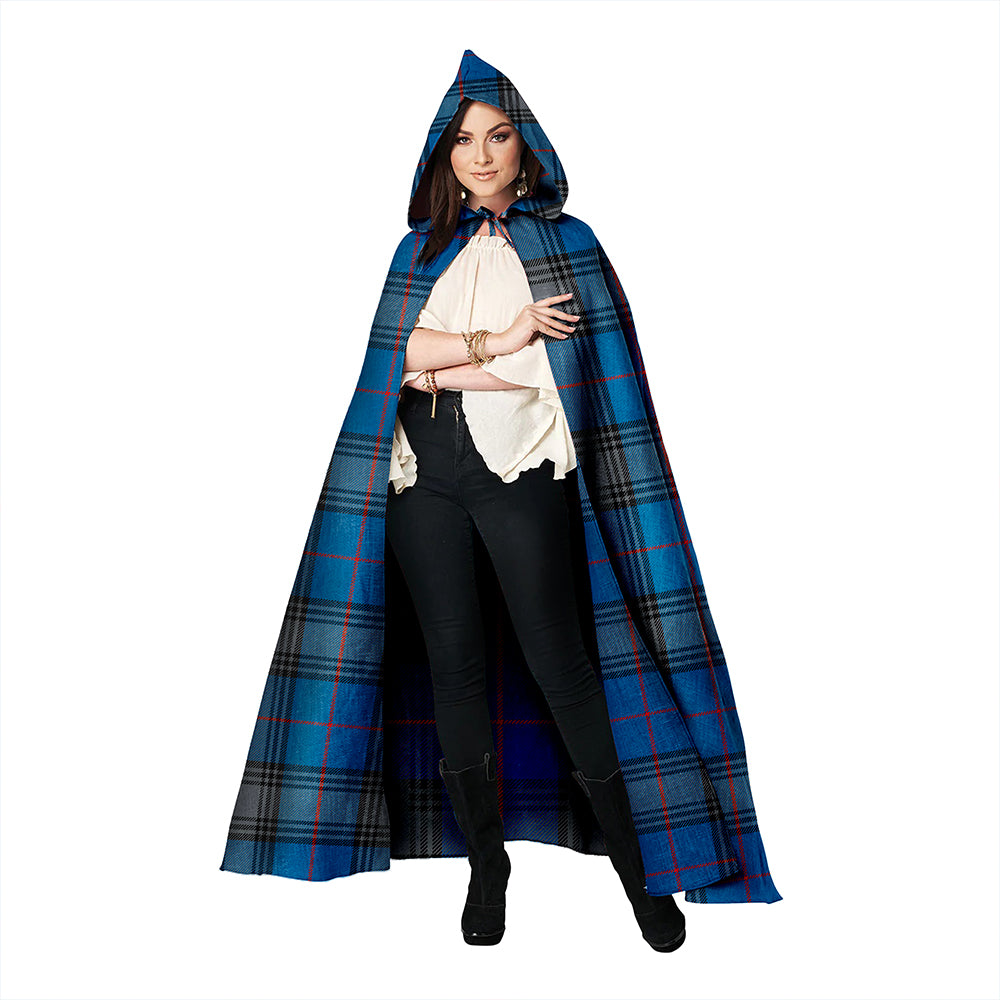 Kinnaird Ancient Clan Badge Tartan Hooded Cloak