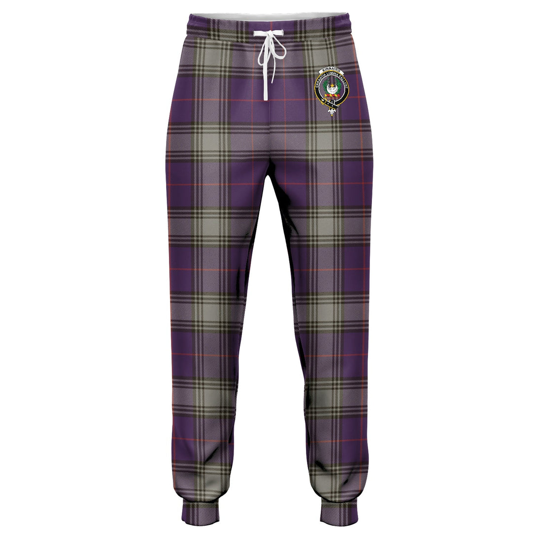 Kinnaird Weathered Clan Badge Tartan Jogger Pants