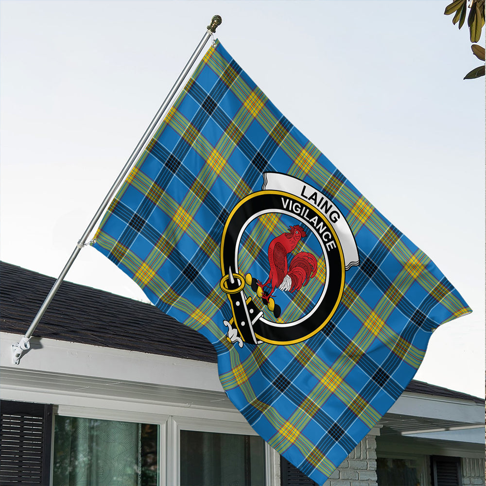 Laing Classic Crest House Flag