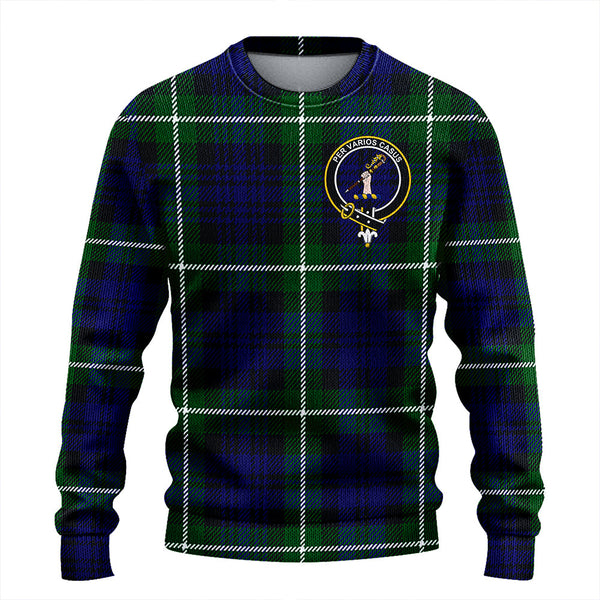 Lammie Clan Badge Tartan Knitted Sweater