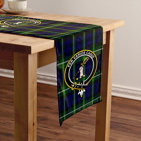 Lammie Clan Badge Tartan Table Runner