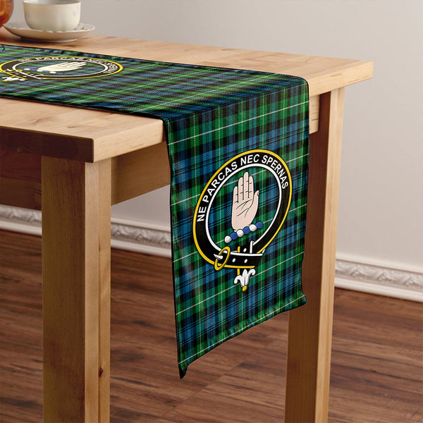 Lamont Ancient Clan Badge Tartan Table Runner