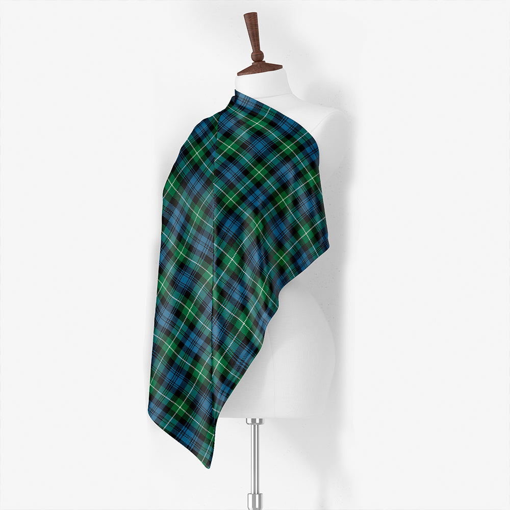 Lamont Ancient Tartan Classic Silk Habotai Square Scarf