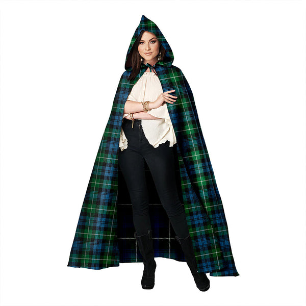 Lamont Ancient Clan Badge Tartan Hooded Cloak