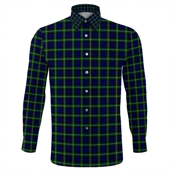 Lamont Modern Tartan Classic Long Sleeve Button Shirt