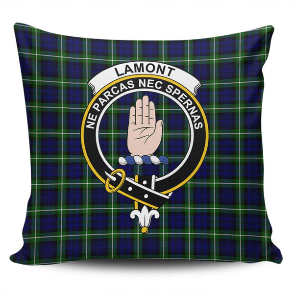 Lamont Modern Tartan Classic Crest Pillow Cover