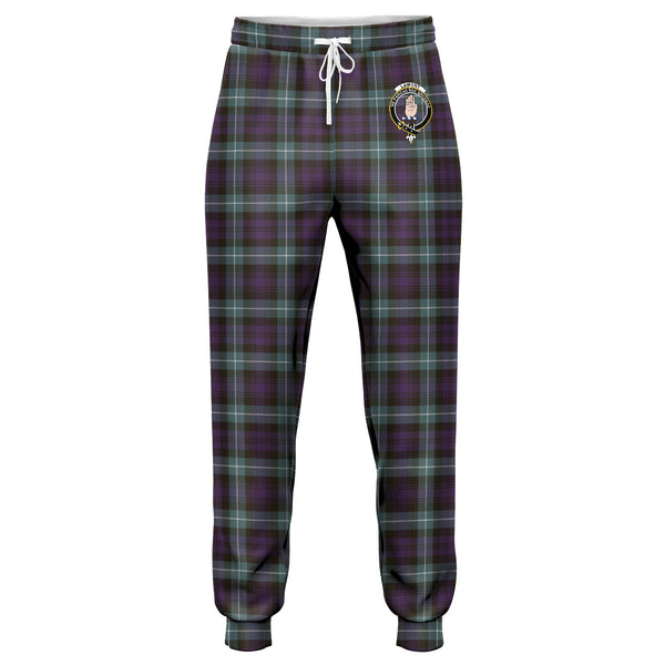 Lamont Weathered Clan Badge Tartan Jogger Pants