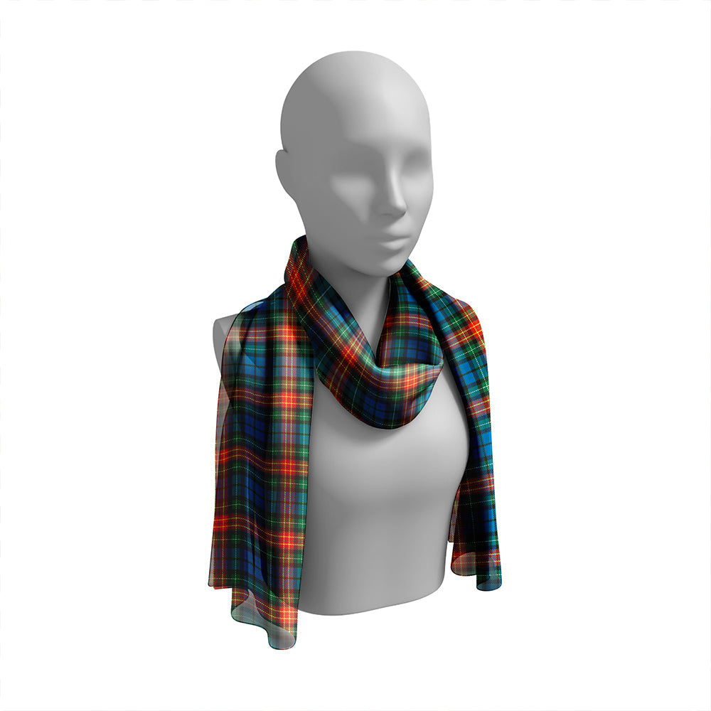 Langston Ancient Tartan Classic Silk Habotai Long Scarf