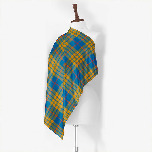 Latin Ancient Tartan Classic Silk Habotai Square Scarf