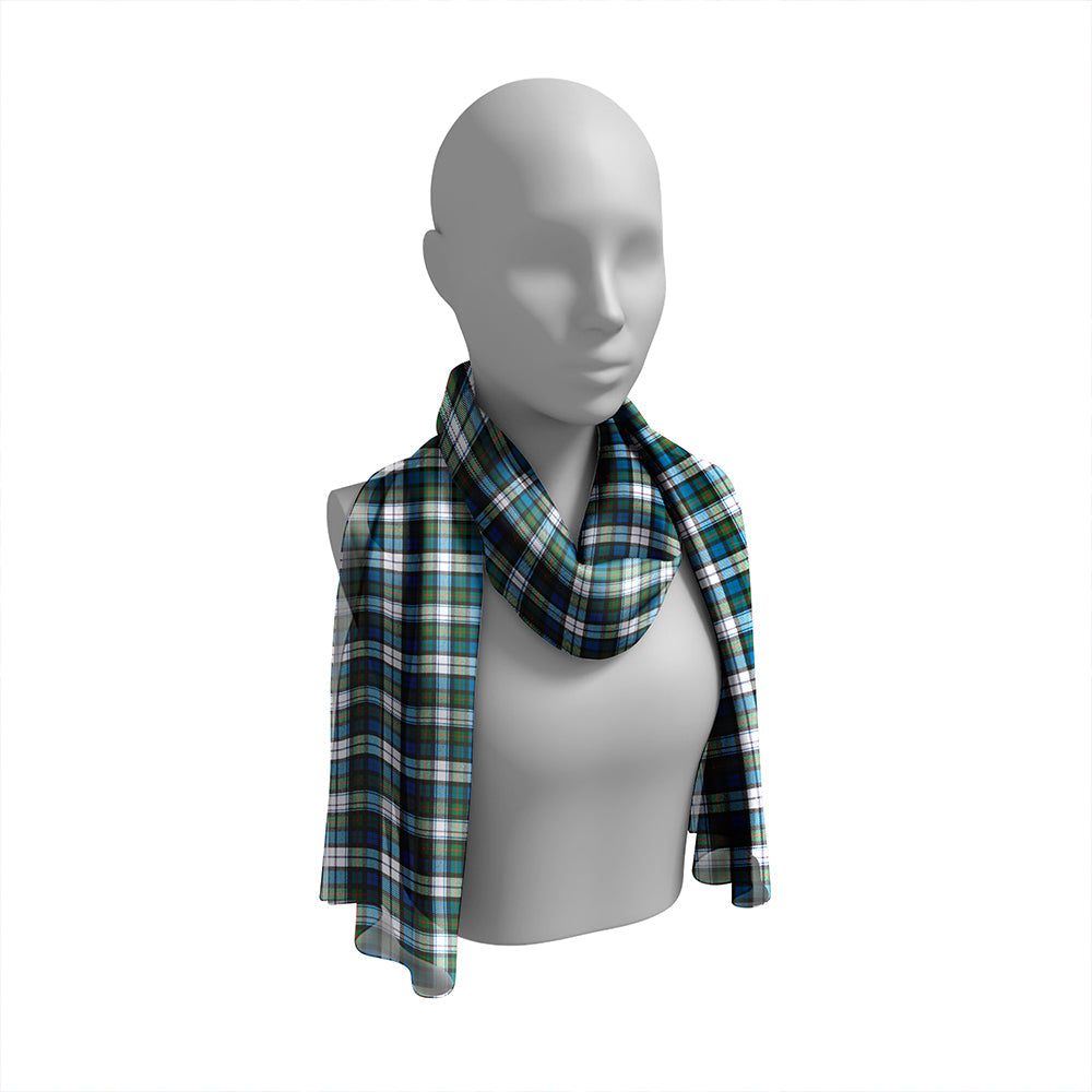 Lauder Dress Ancient Tartan Classic Silk Habotai Long Scarf