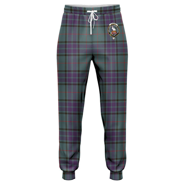 Lauder Weathered Clan Badge Tartan Jogger Pants