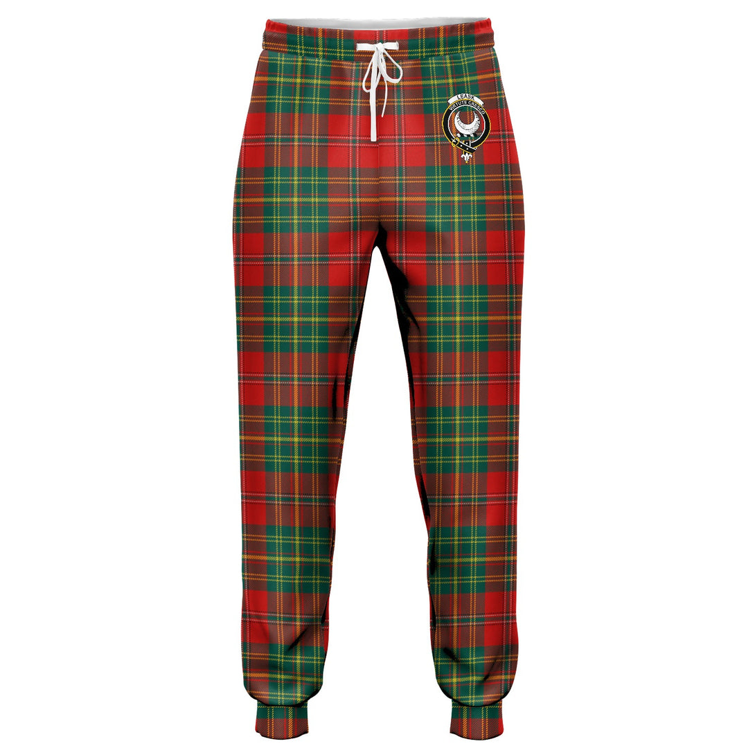 Leask Modern Clan Badge Tartan Jogger Pants