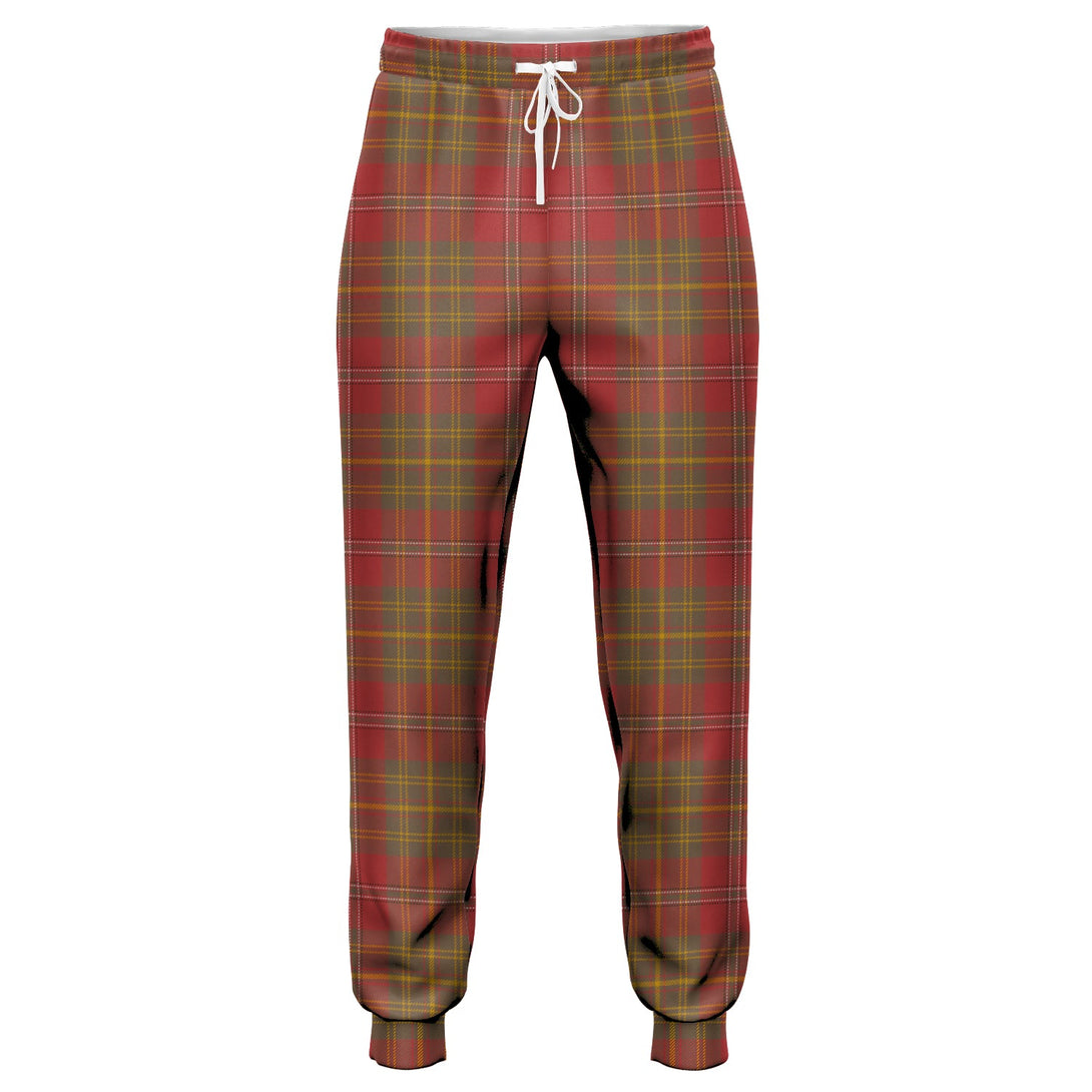 Leask Weathered Tartan Jogger Pants