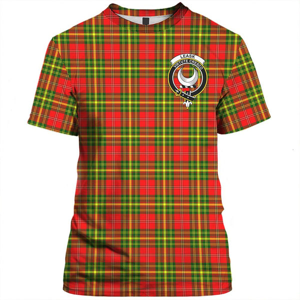 Leask Tartan Classic Crest T-Shirt