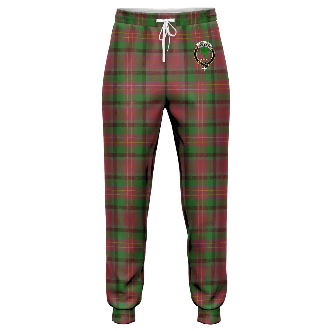 Leighton Ancient Clan Badge Tartan Jogger Pants