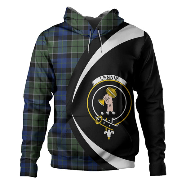 Lennie Modern Clan Badge Tartan Hoodie Circle Style