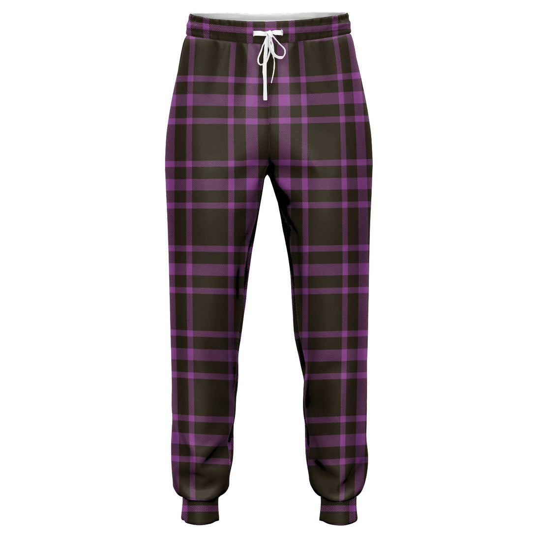 Leonard Hunting Weathred Tartan Jogger Pants