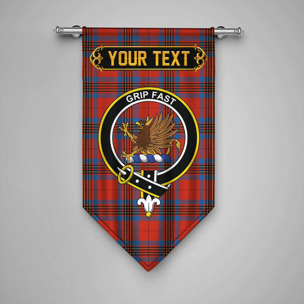 Leslie Ancient Clan Badge Tartan Gonfalon Personalize