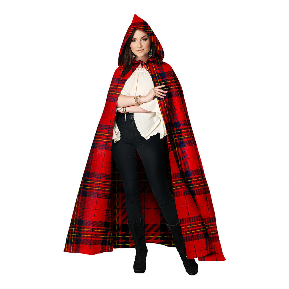 Leslie Modern Clan Badge Tartan Hooded Cloak