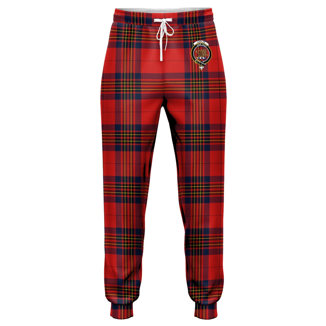 Leslie Modern Clan Badge Tartan Jogger Pants