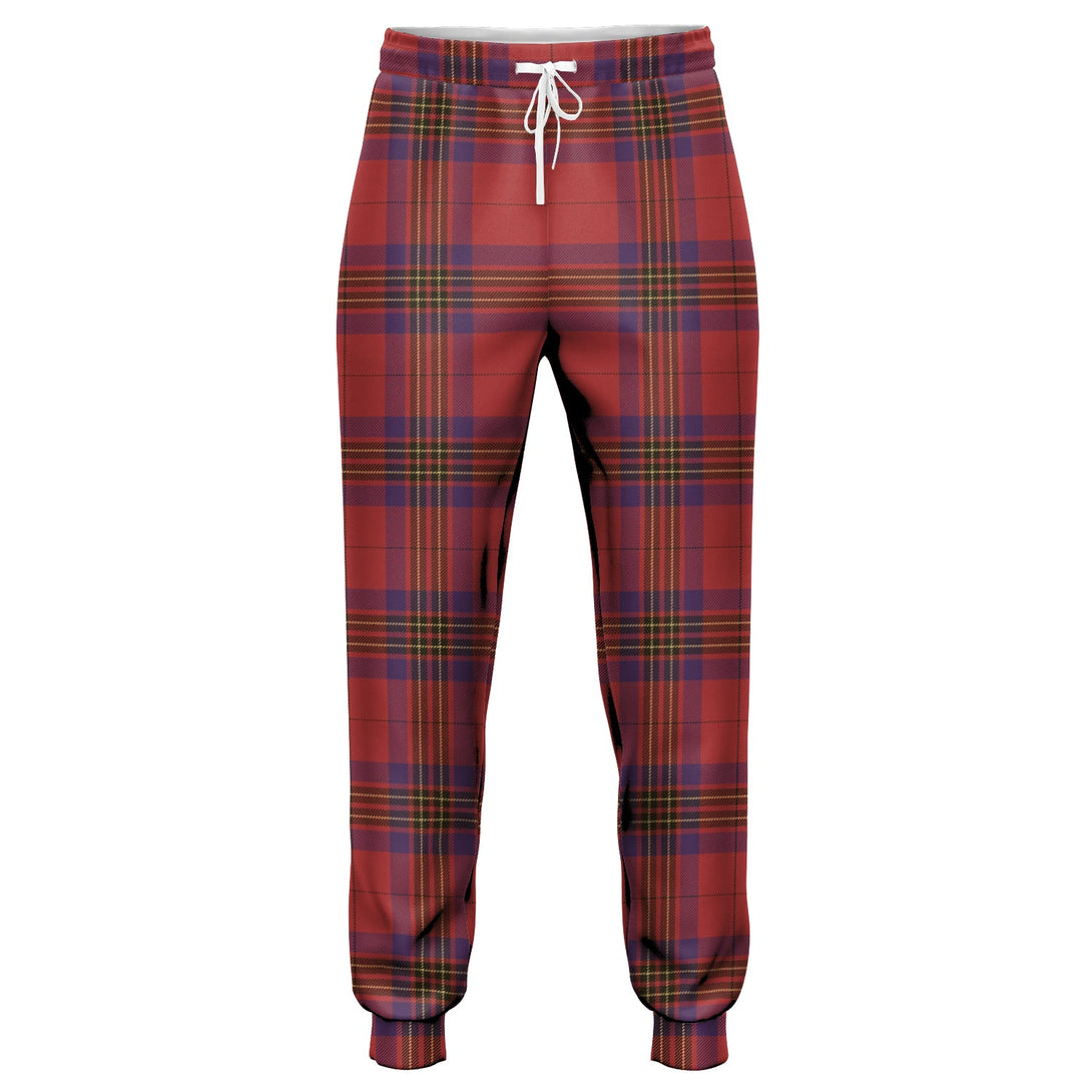 Leslie Weathered Tartan Jogger Pants