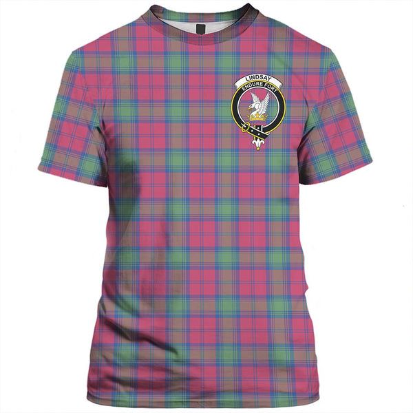 Lindsay Ancient Tartan Classic Crest T-Shirt