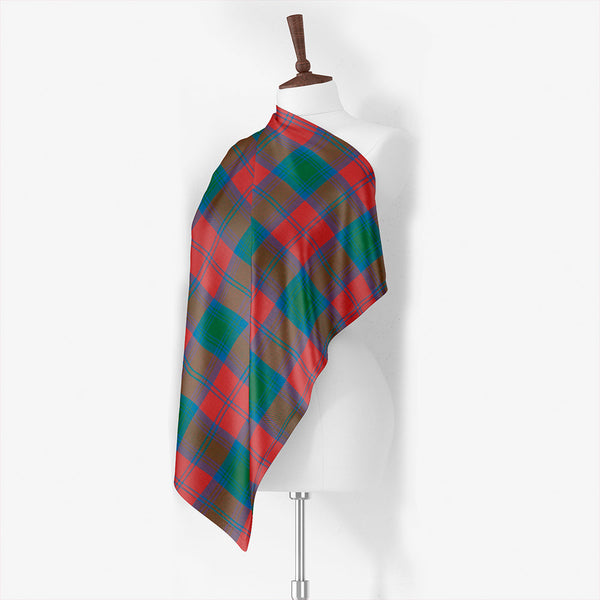 Lindsay Ancient Tartan Classic Silk Habotai Square Scarf