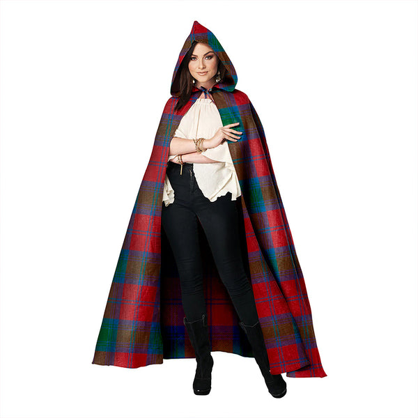 Lindsay Ancient Clan Badge Tartan Hooded Cloak